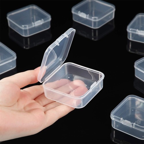 Small plastic storage boxes - storage,