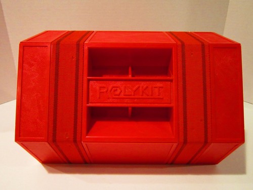 Vtg rolykit red - red, roll-up