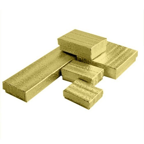Gold cotton filled - cotton, box